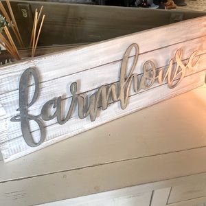 Farmhouse Sign